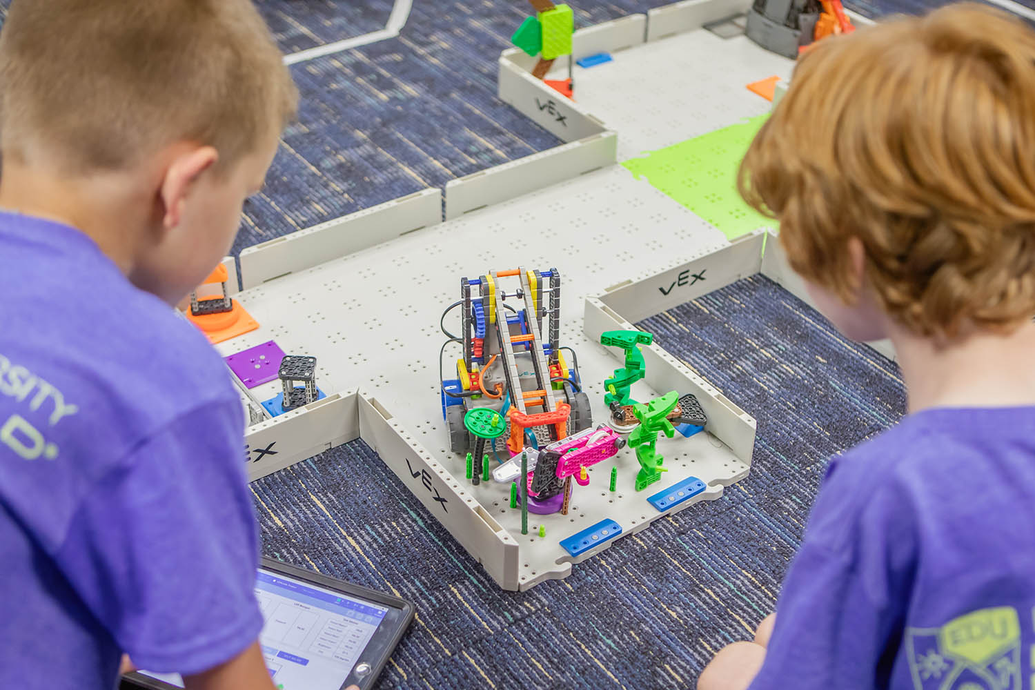Intro to Robotics and Technology, Elementary, EDUcamp Jr, Bob Jones University, Greenville, SC, June 28, 2023 (Abbie Williams)