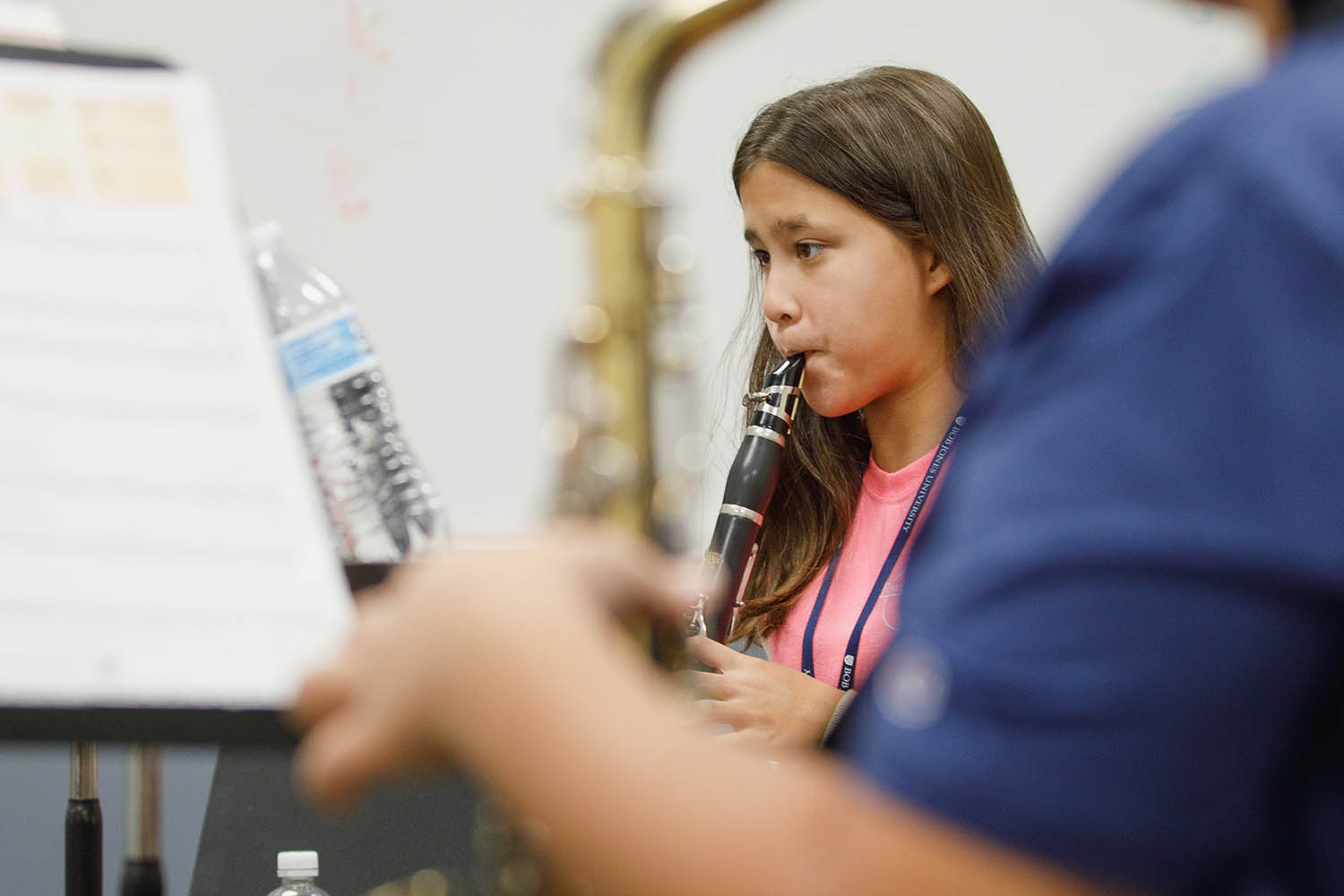 Music — Beginning Band EDUcamp Jr,=BJU=EDUcamp Jr, Bob Jones University, Greenville, SC, July 11, 2024 (Katelyn Sherman)
